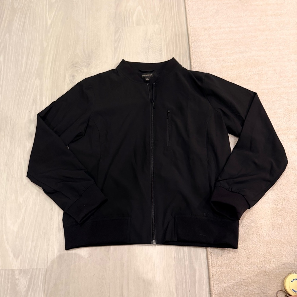 Black Zip-Up‎ Jacket